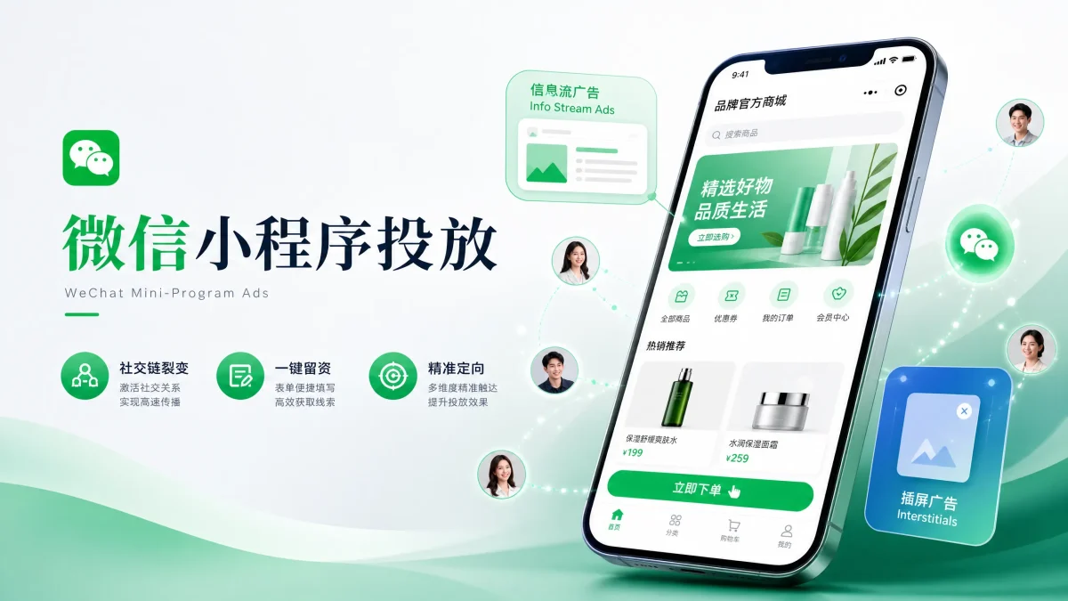 微信小程序投放